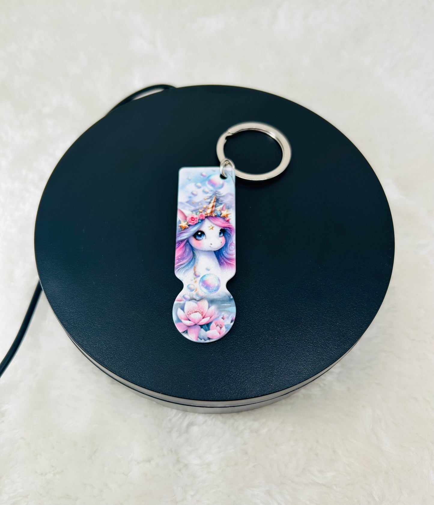 Einkaufswagenlöser Pastell Einhorn