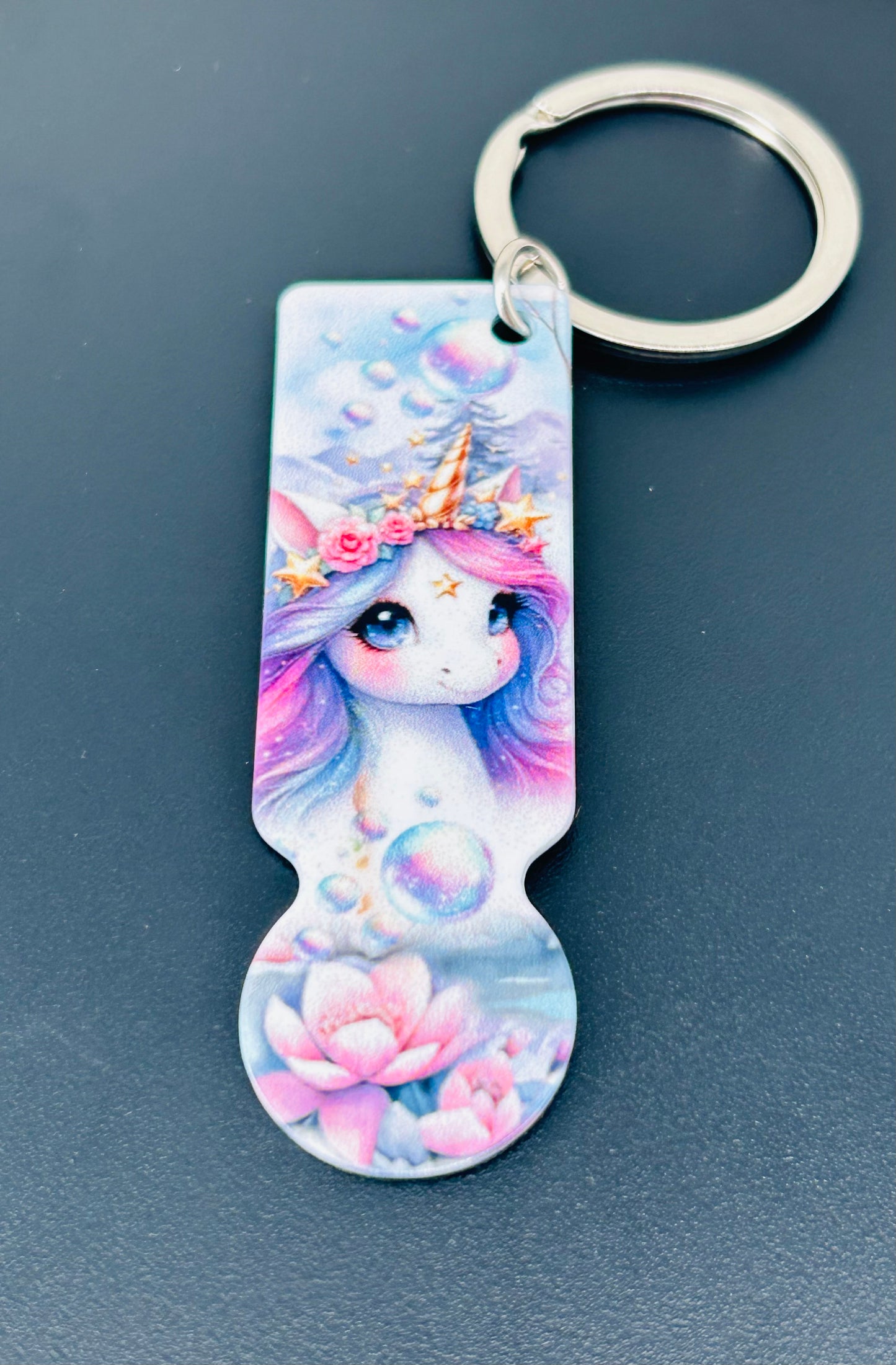 Einkaufswagenlöser Pastell Einhorn