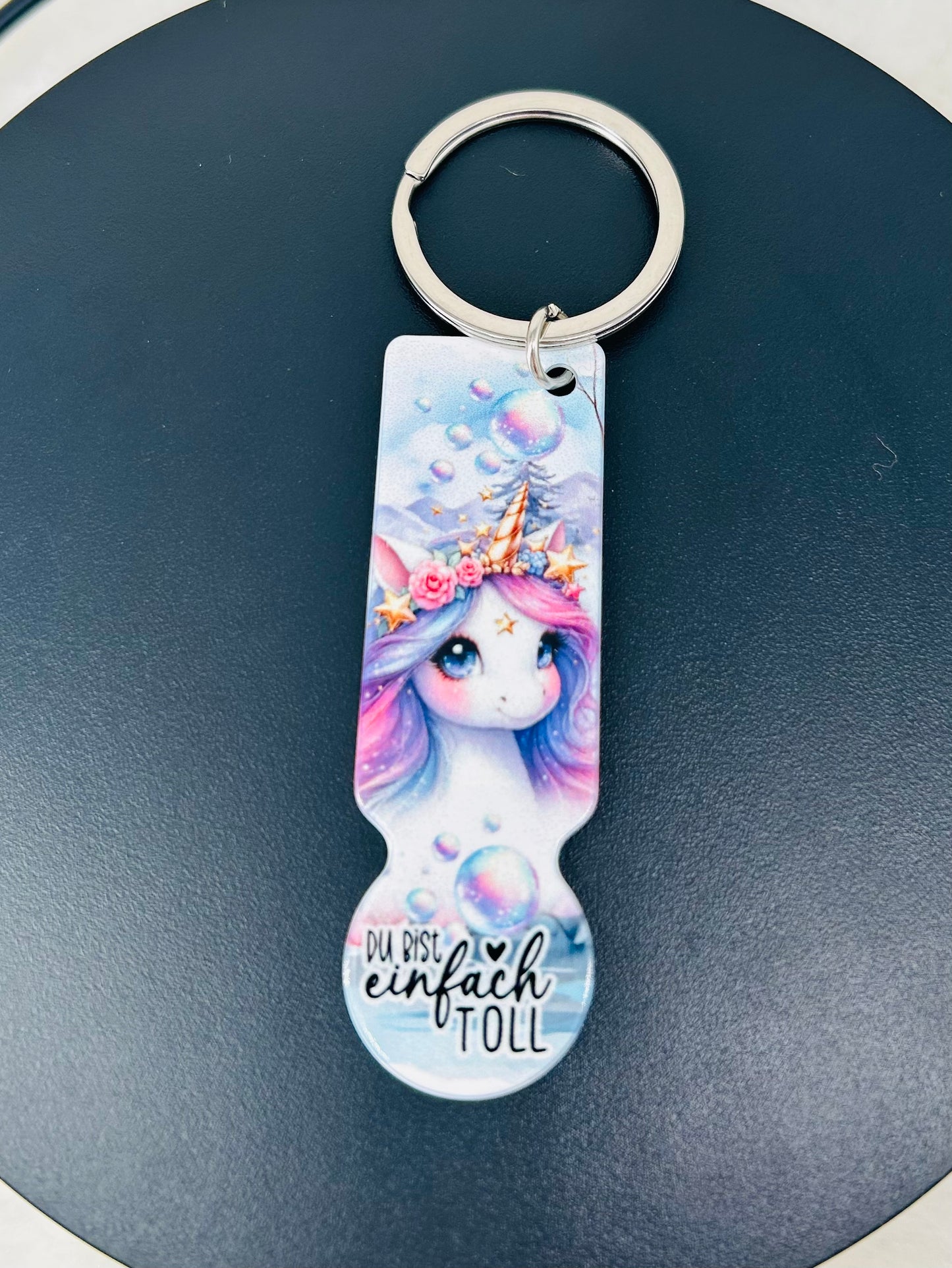 Einkaufswagenlöser Pastell Einhorn
