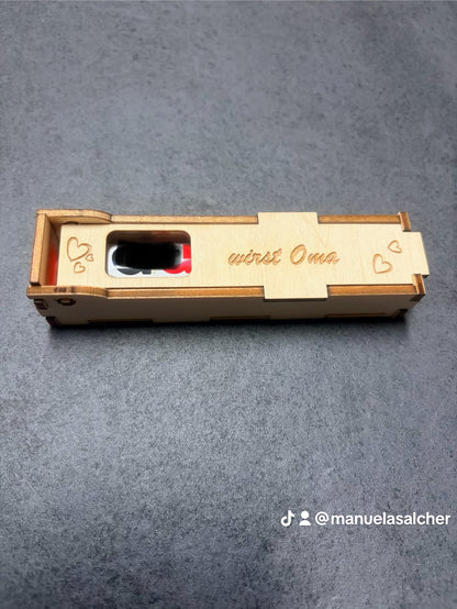 Boxen für die größte Praline der Welt