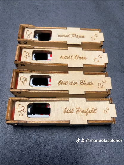 Boxen für die größte Praline der Welt