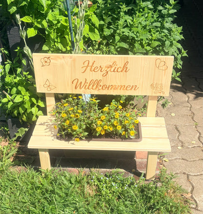 Blumenbänkchen